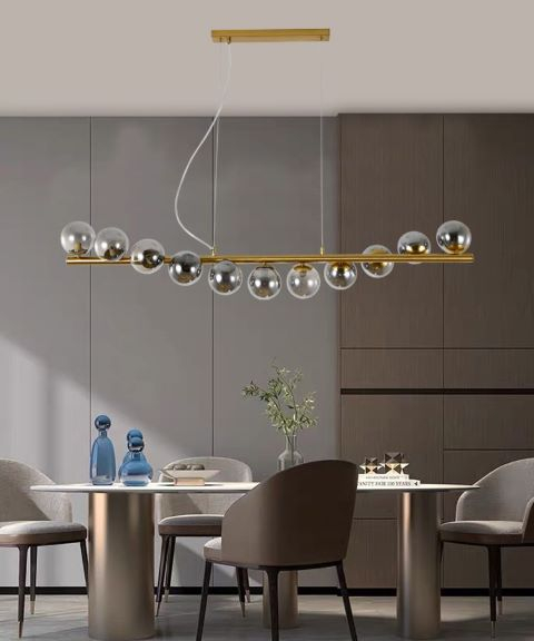 Lustra led globuri fumurii [2]