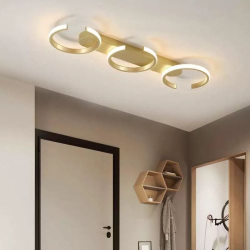 Lustra led gold 3 elemente [2]