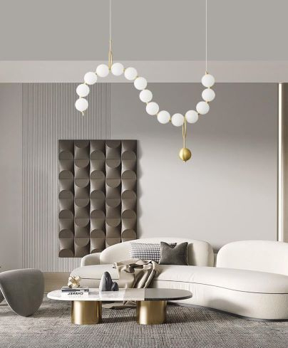 Lustra led globuri lumina neutra [2]