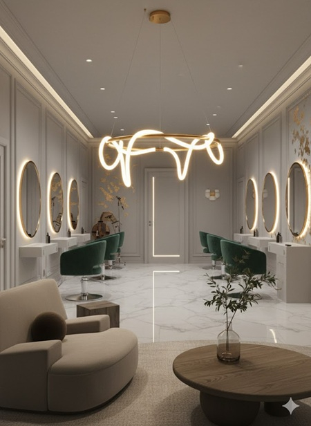 LUSTRA LED NEONFLEX ROSE GOLD 190w [5]