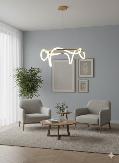 LUSTRA LED NEONFLEX ROSE GOLD 190w [3]