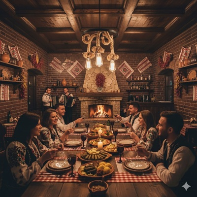 LUSTRA rustica 3 SOCLURI E27 [4]