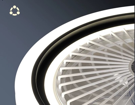 Lustra + ventilator cu telecomanda [4]