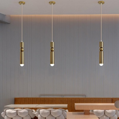 Pendul led auriu [2]