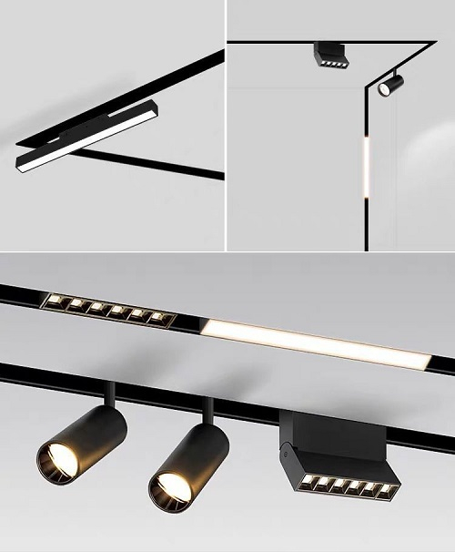 Proiector led magnetic liniar pe sina 25w 60cm [3]