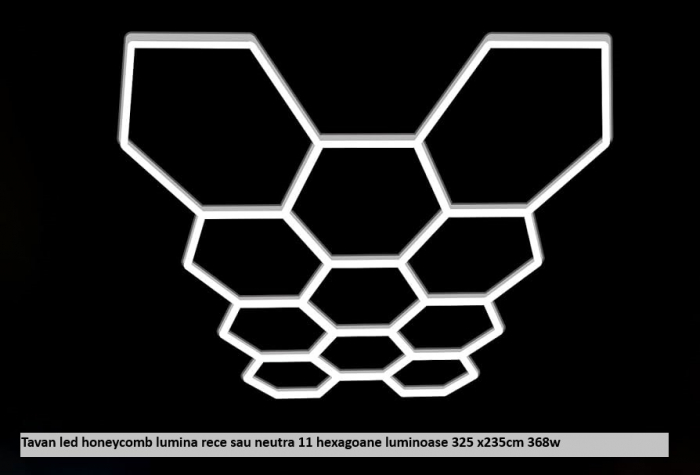 Set 11 hexagoane Led Honeycomb [3]