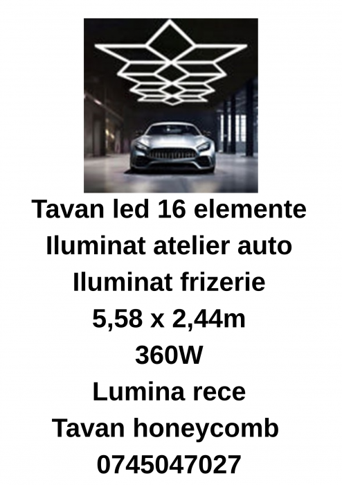 Set led honeycomb 16 componente [3]