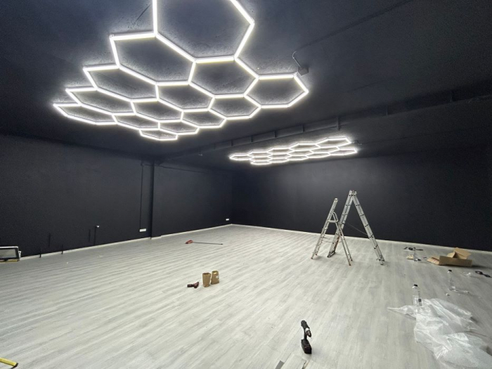 Set led tavan honeycomb 14 hexagoane -2 buc [8]