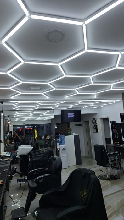 tavan led honeycomb 14 hexagoane cu App [3]