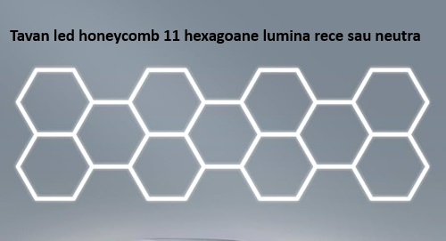 Tavane honeycomb pentru saloane si ateliere auto 11 hexagoane 5.2 x 1.65 cm 368W [4]
