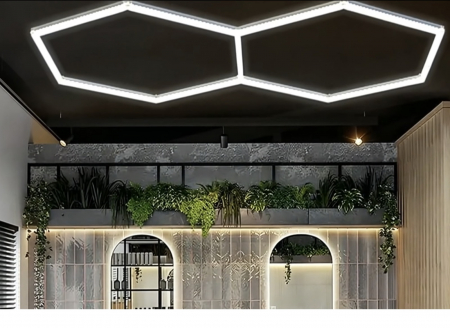 Oferte speciale - 2 hexagoane led honeycomb