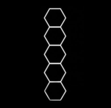 5 hexagoane  led Honeycomb [3]