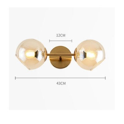 Lustra led Living - lustra led 2 globuri elegante