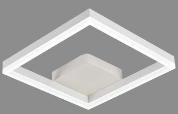 Lustra led de la 51w la 99w (max25- 30mp) - Lustra led dimabila 80w cu telecomanda 3 functii Alba