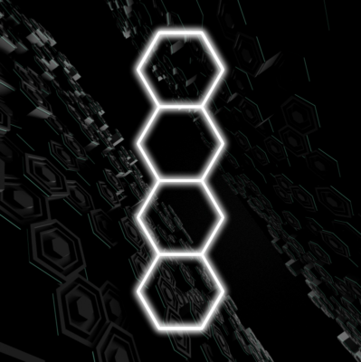 Oferte speciale - 4 hexagoane Mari led honeycomb 418 x 120 cm 198w