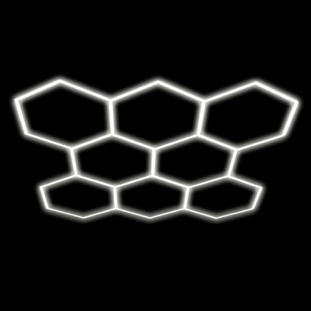 Oferte speciale - 8 hexagoane honeycomb led
