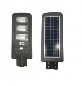Iluminat industrial led - Lampa led iluminat stradal 90w cu panou fotovoltaic