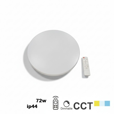 Oferte speciale - Aplica LED CCT baie  dimabila cu telecomanda IP44 40cm 72w