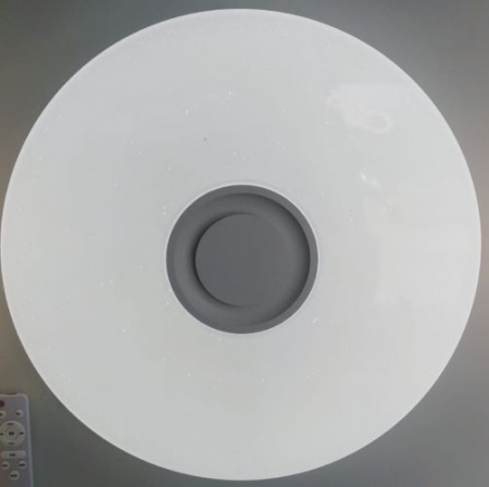 Aplica LED dimabila cu difuzor, bluetooth 72W RGB CCT [5]