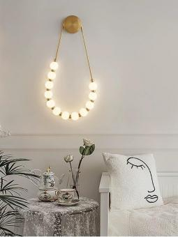 Aplica led eleganta 30w gold/black [1]