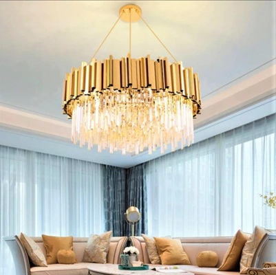 Candelabru led Cristal 80cm  Nobil Gold/Black [1]