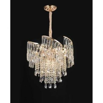 Lustra led Living - Candelabru led Cristal Barcelona 50/ 80 cm