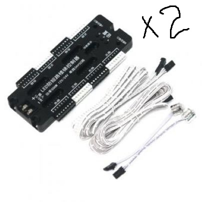Iluminat inteligent - Controler trepte dimabil cu senzori x2