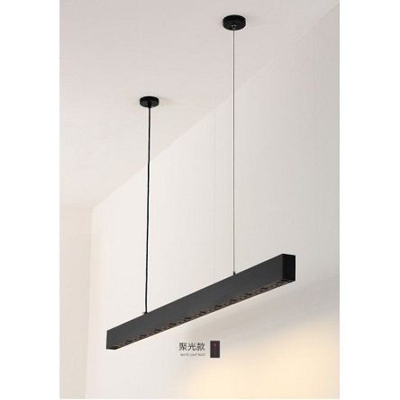 Pendul Led - CORP LED SUSPENDAT NEGRU 40W 1.2M