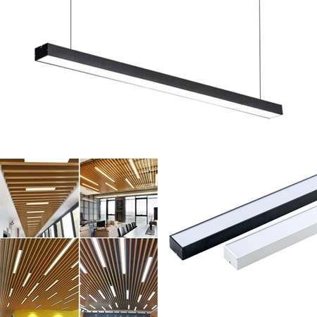 Oferte speciale - Corp suspendat 55w rece alb sau negru