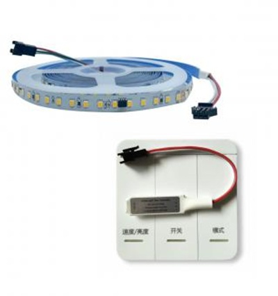 Banda Led - Kit banda LED digital monocrom  10w 10m 24V telecomanda