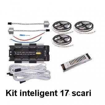 Iluminat inteligent - Kit controler inteligent cu senzori 17 scari