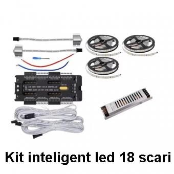 Iluminat inteligent - Kit controler inteligent cu senzori 18 scari
