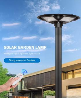 Proiector led solar - LAMPA SOLARA CU STALP 2m SI SENZOR DE MISCARE