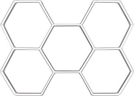 LED HONEYCOMB SET 5 HEXAGOANE 200W [3]