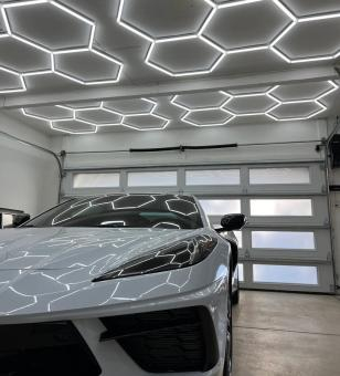 LED HONEYCOMB SET 5 HEXAGOANE 234,7 X 164,1 cm 200W [2]