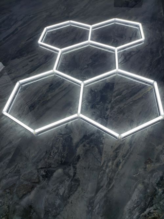 led tavan 5 hexagoane [1]