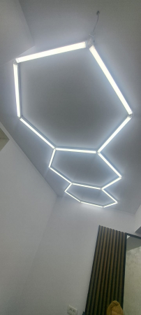 Led tavan honeycomb 3 hexagoane [1]