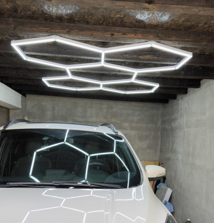 Led tavan Honeycomb set 5 hexagoane 235 x 164 cm  192w [2]