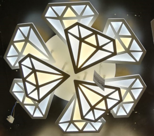 Lustra led peste 200W - Lustra led dimabila 230w cu telecomanda 4 functii