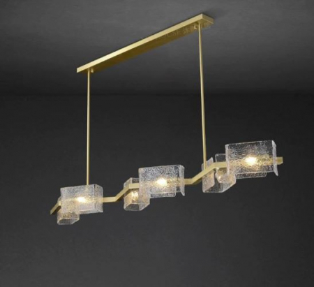 Lustra Receptie - Lustra gold 6x e14