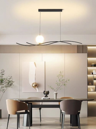 Lustra Receptie - Lustra led 100w cu telecomanda