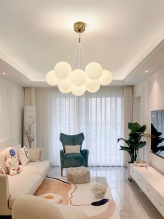 Lustra e14 - Lustra led 13 globuri