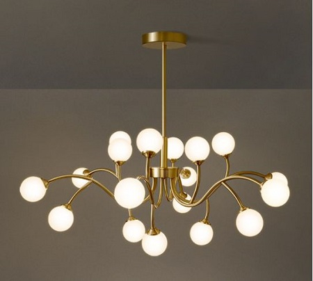 Lustra Receptie - Lustra led 18 globuri