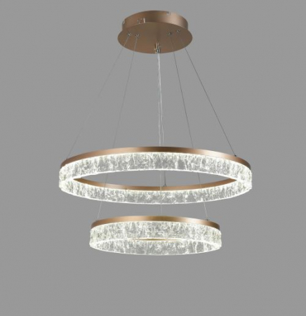 Lustra led 2 cercuri 144w [1]