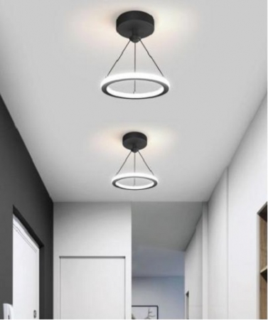 Oferte speciale - Lustra led 27w gold/negru