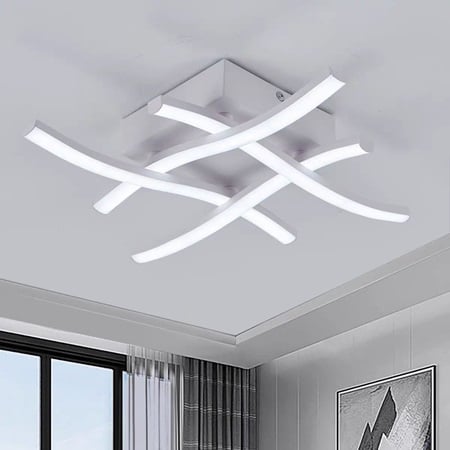 Lustra led Living - Lustra led 3 functii 28w