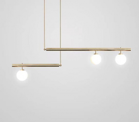 Lustra led Living - Lustra led 3 globuri 40w