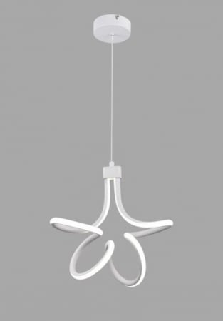 Lustra led Living - Lustra led 30w Alba/ Neagra