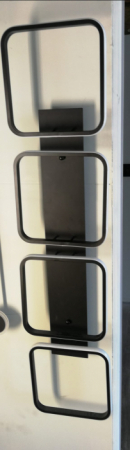 Lustra led de la 51w la 99w (max 25- 30mp) - LUSTRA LED 4 Cercuri DIMABILA CU TELECOMANDA 3 FUNCTII 80W