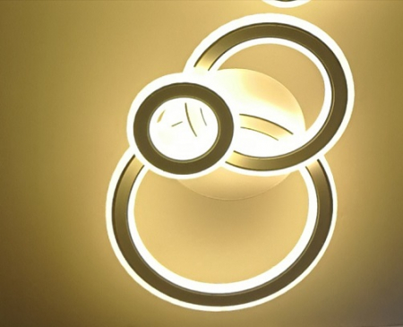 Lustra led Living - Lustra led 52w 3 functii